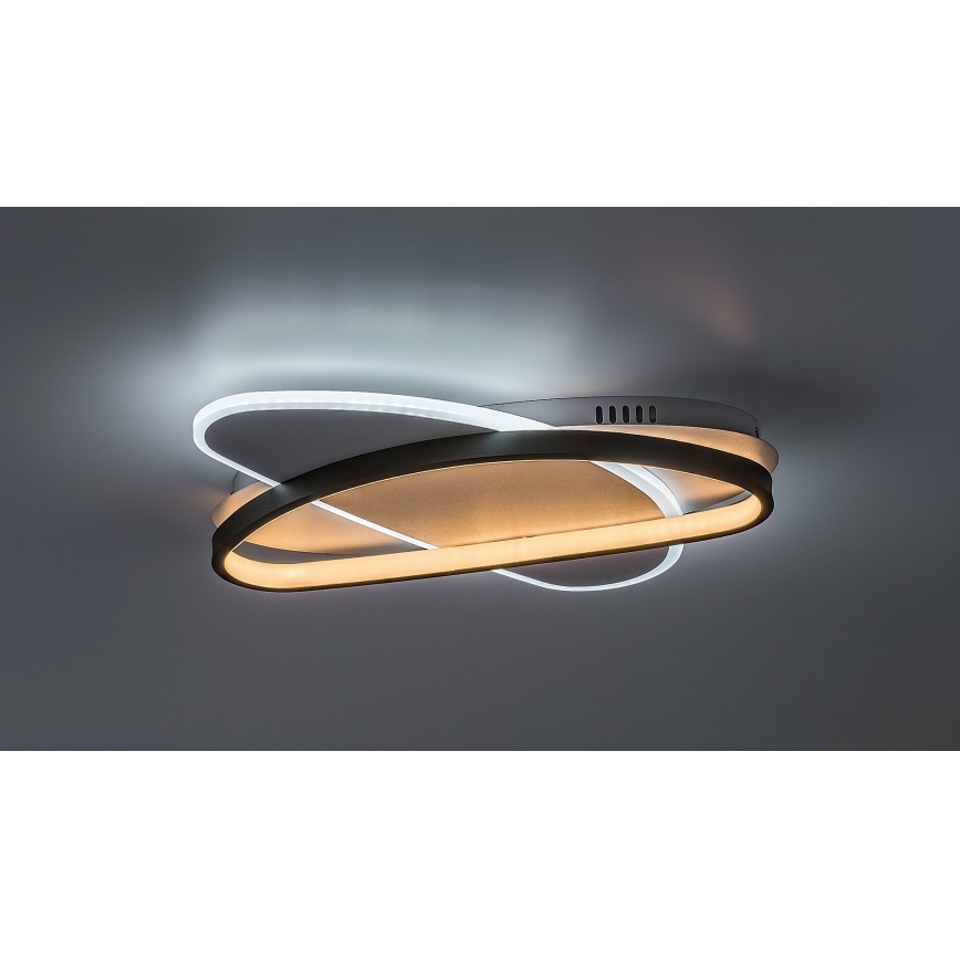 Rabalux - Plafón LED regulable LED/57W/230V 3000-6000K 45x30,5 cm + mando a distancia