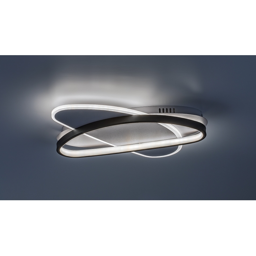 Rabalux - Plafón LED regulable LED/57W/230V 3000-6000K 45x30,5 cm + mando a distancia