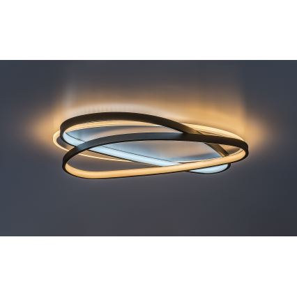Rabalux - Lámpara de techo LED regulable LED/57W/230V 3000-6000K 53x38 cm + mando a distancia