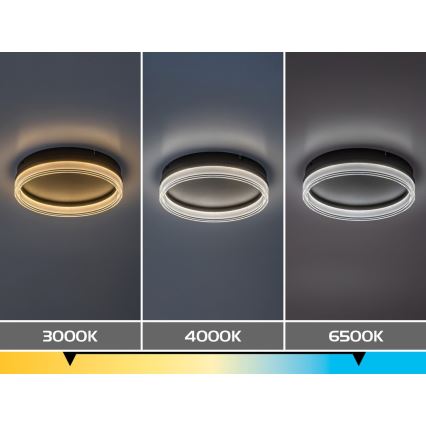 Rabalux - Luminaria de techo LED regulable LED/18W/230V 3000-6500K Ø 33 cm + mando a distancia