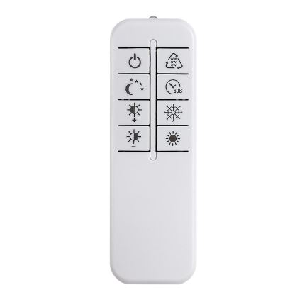 Rabalux - Luminaria de techo LED regulable LED/24W/230V 3000-6500K 46x33 cm + mando a distancia