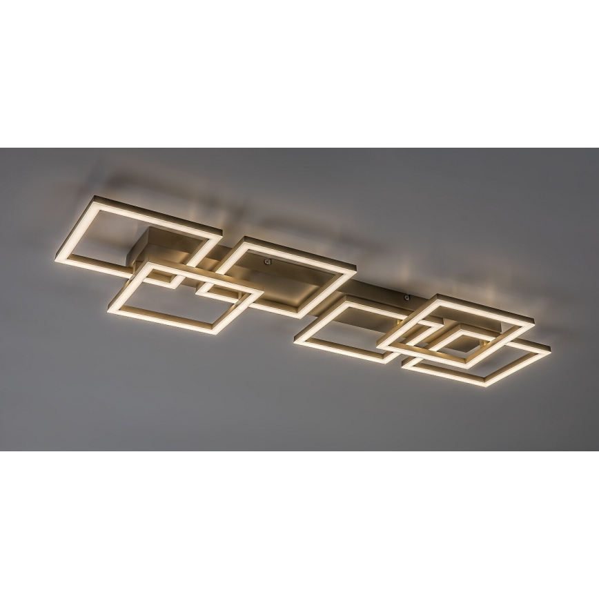 Rabalux - Lámpara de techo LED regulable LED/40W/230V 3000-6500K 33x100 cm beige + mando a distancia