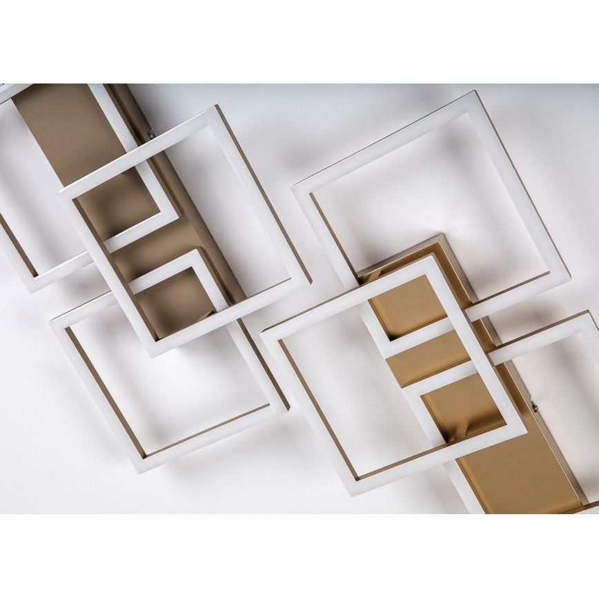 Rabalux - Lámpara de techo LED regulable LED/40W/230V 3000-6500K 33x100 cm beige + mando a distancia