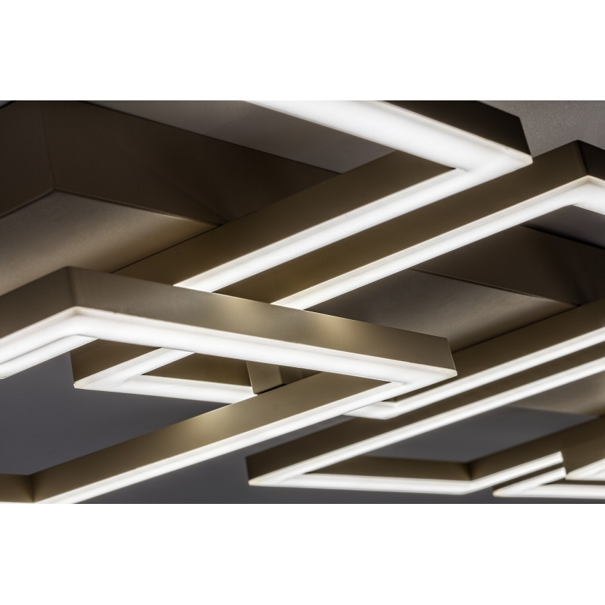 Rabalux - Lámpara de techo LED regulable LED/40W/230V 3000-6500K 33x100 cm beige + mando a distancia
