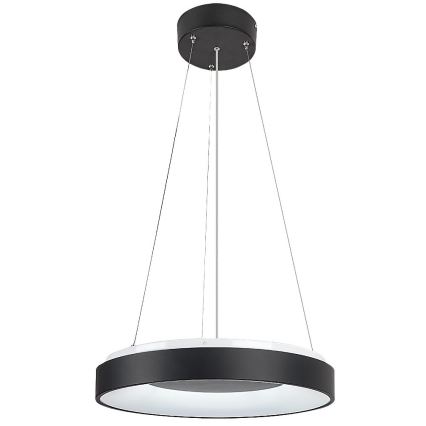 Rabalux - Lámpara de araña LED regulable LED/38W/230V 3000-6500K negro + control remoto
