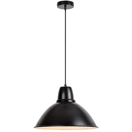 Rabalux - Lámpara colgante con cable 1xE27/60W/230V Ø 36 cm negro