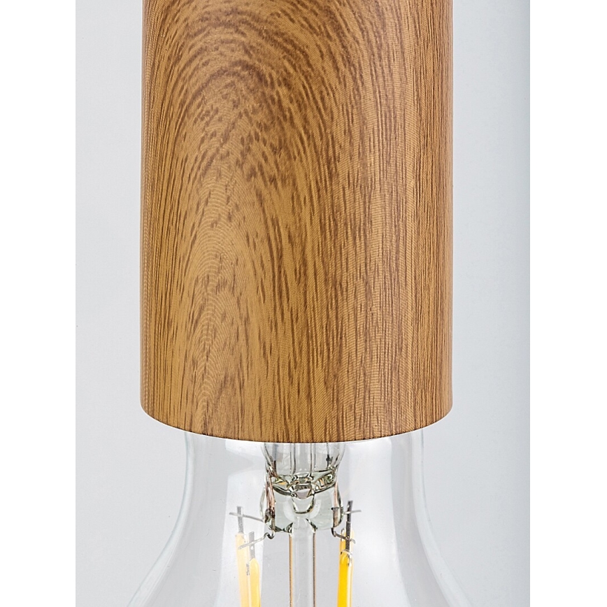 Rabalux - Lámpara colgante 5xE27/60W/230V araña haya
