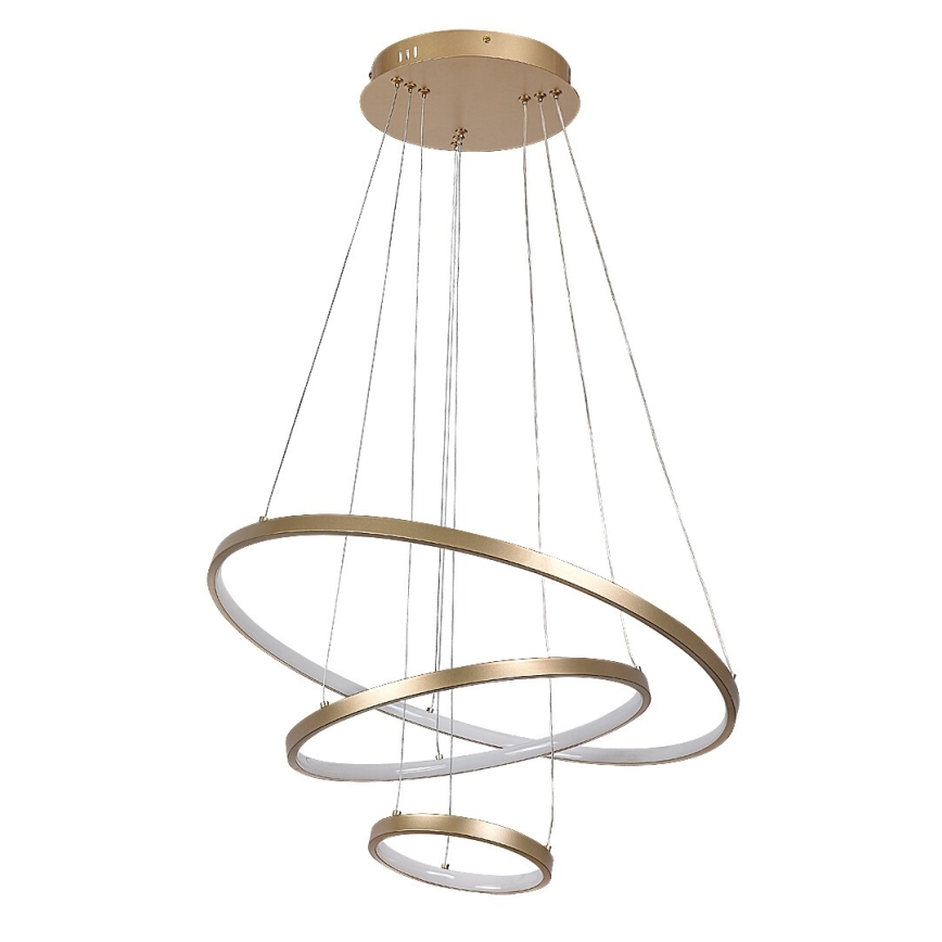 Rabalux - Lámpara colgante LED regulable con cable LED/90W/230V 3000-6500K + mando a distancia