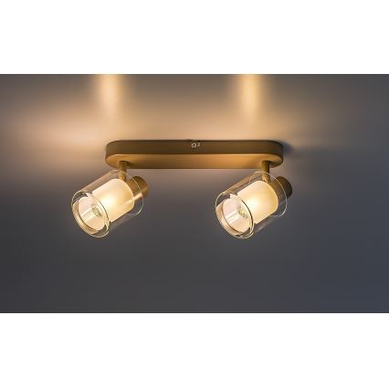 Rabalux - Foco de techo 2xE14/15W/230V