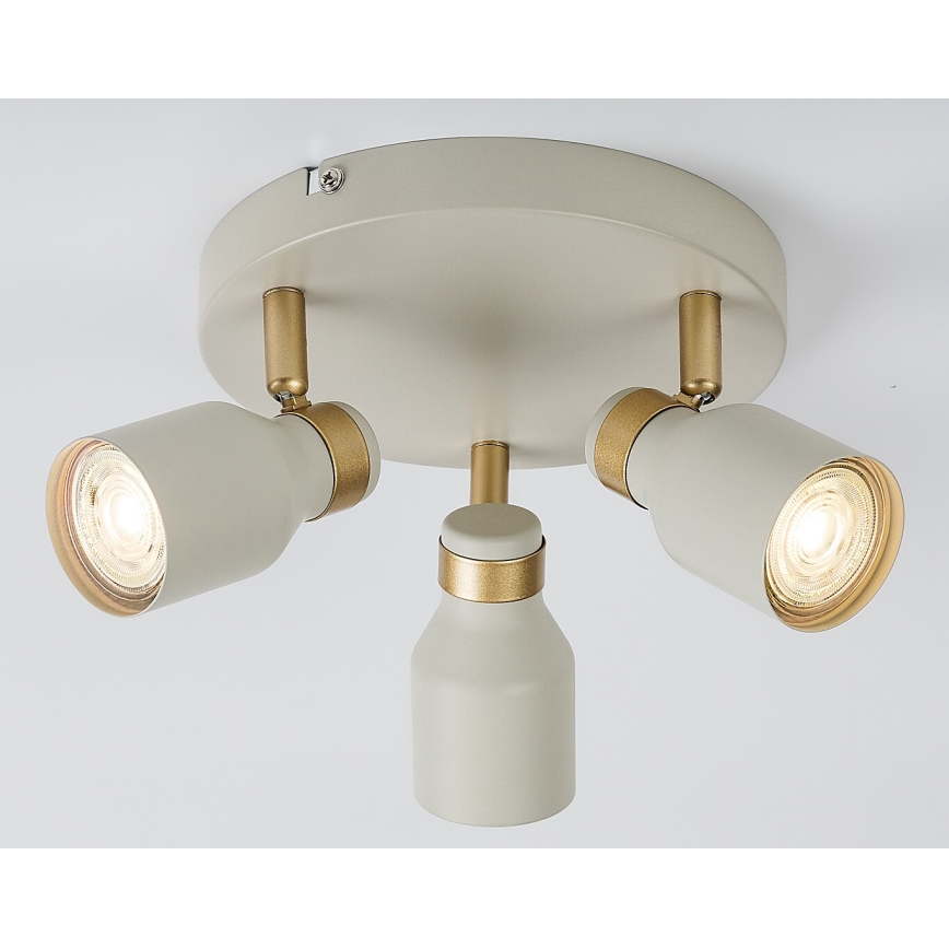 Rabalux - Lámpara de focos 3xGU10/15W/230V