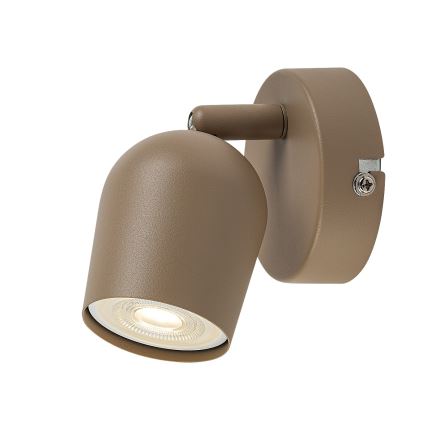 Rabalux - Aplique de pared tipo spot 1x GU10/15W/230V, beige