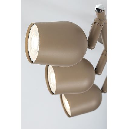Rabalux - Foco orientable 3xGU10/15W/230V beige