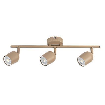 Rabalux - Foco orientable 3xGU10/15W/230V beige