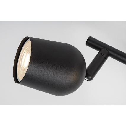 Rabalux - Lámpara spot 2x GU10, 15 W, 230 V, negra