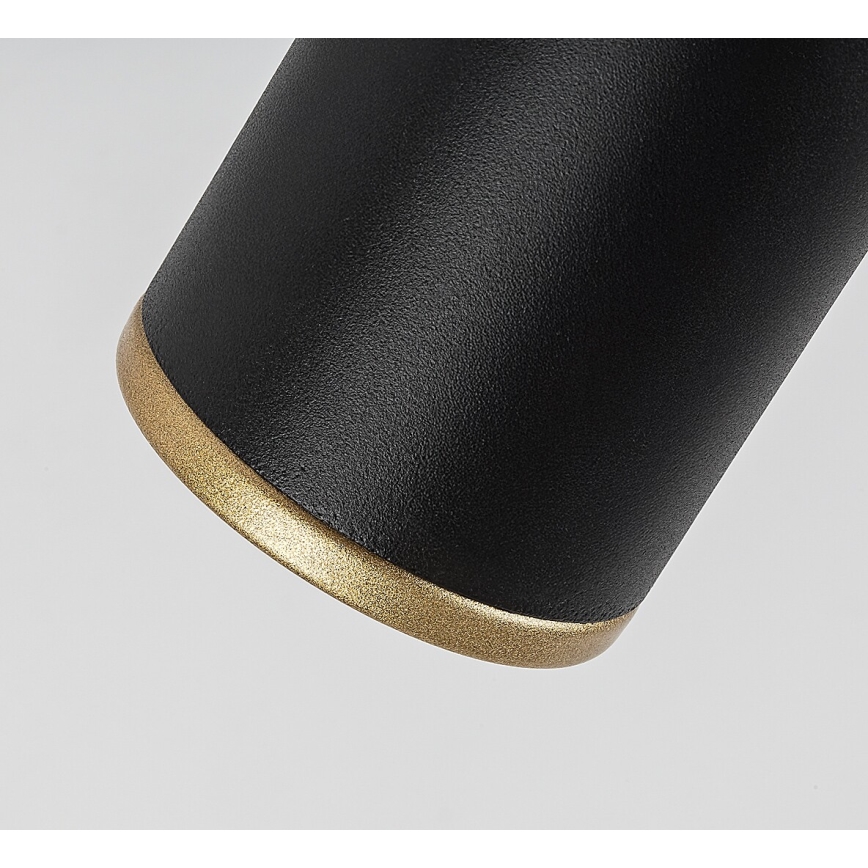 Rabalux - Aplique de pared tipo spot 1xGU10/15W/230V negro