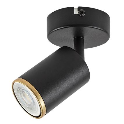Rabalux - Aplique de pared tipo spot 1xGU10/15W/230V negro