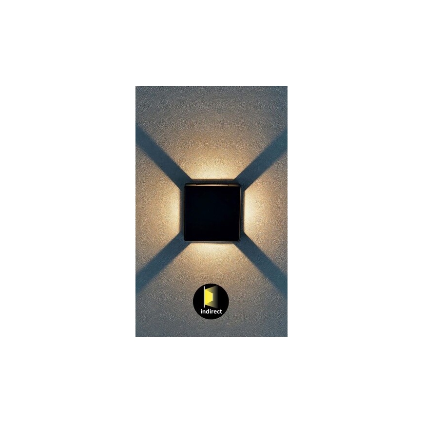 Rabalux - Aplique LED de exterior LED/6W/230V IP54 blanco