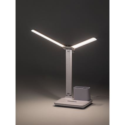 Rabalux - Lámpara táctil de sobremesa LED regulable LED/5W/5V 3000/4000/6500K