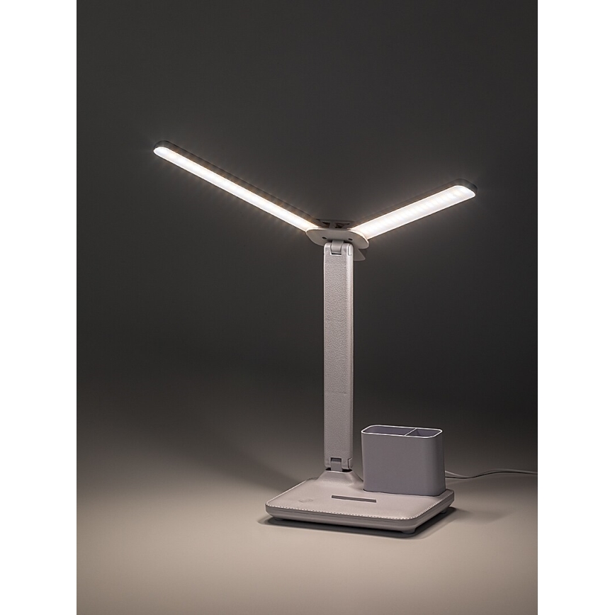 Rabalux - Lámpara táctil de sobremesa LED regulable LED/5W/5V 3000/4000/6500K