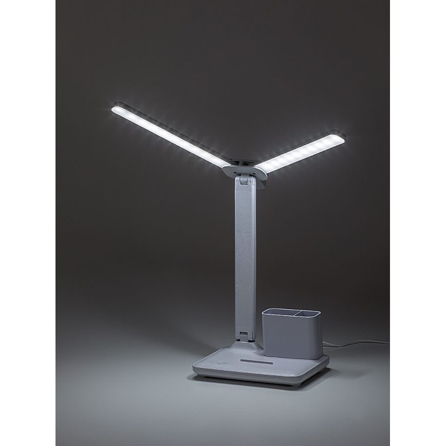 Rabalux - Lámpara táctil de sobremesa LED regulable LED/5W/5V 3000/4000/6500K