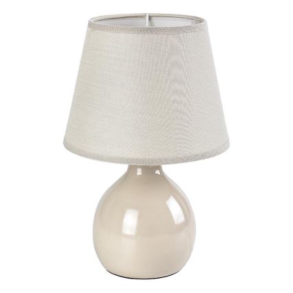 Rabalux - Lámpara de mesa 1xE14/40W/230V beige