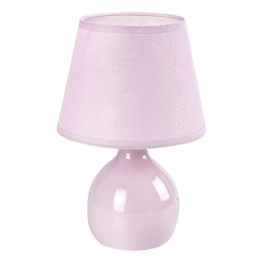 Rabalux - Lámpara de mesa 1xE14/40W/230V rosa