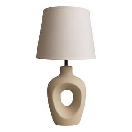 Rabalux - Lámpara de mesa 1xE14/25W/230V beige