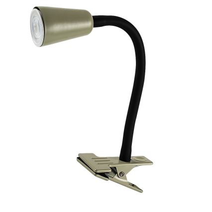 Rabalux - Lámpara de mesa con pinza 1xGU10/7W/230V caqui