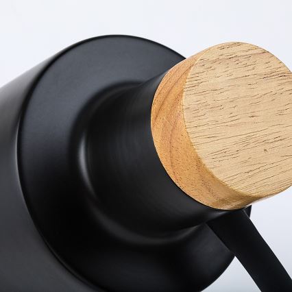 Rabalux - Lámpara de mesa 1xE27/20W/230V negra