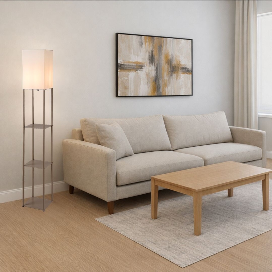 Rabalux - Lámpara de pie 1xE27/40W/230V beige