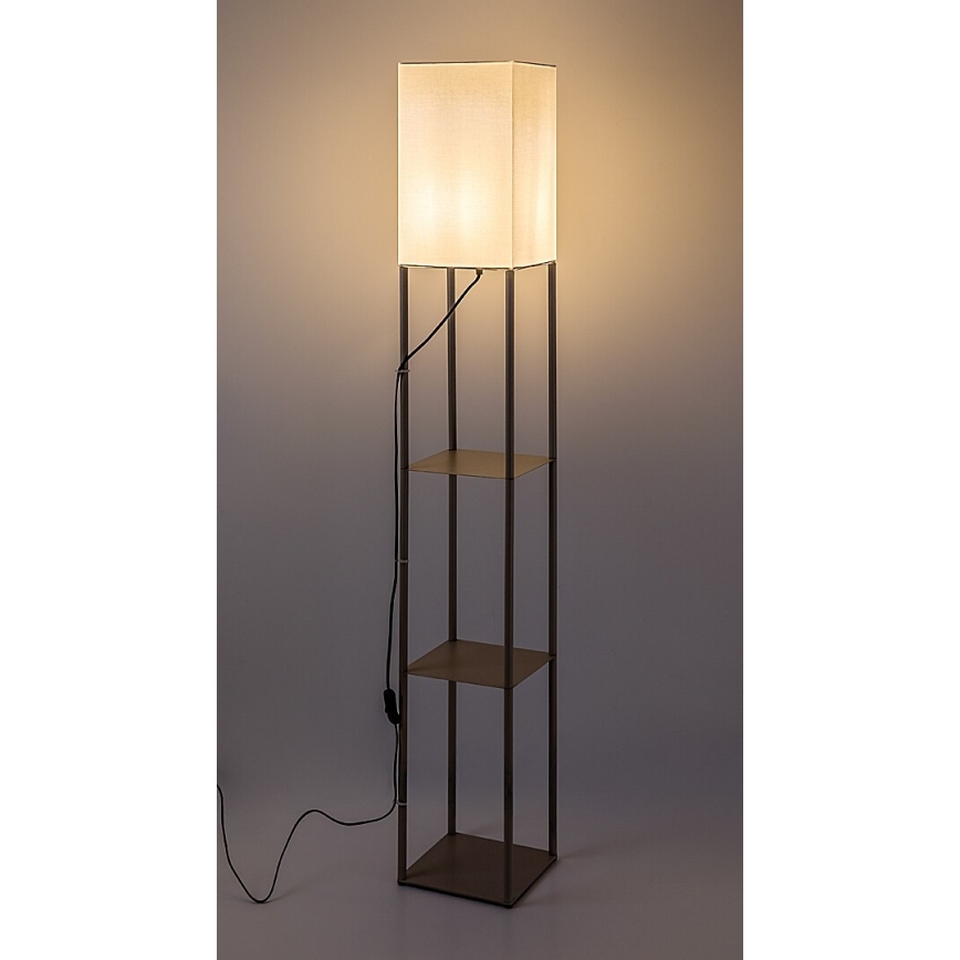 Rabalux - Lámpara de pie 1xE27/40W/230V beige