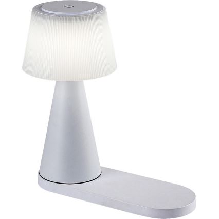 Rabalux - LED Lámpara de mesa recargable con dimmer con carga inalámbrica LED/5W/5V 3000/4000/5000K