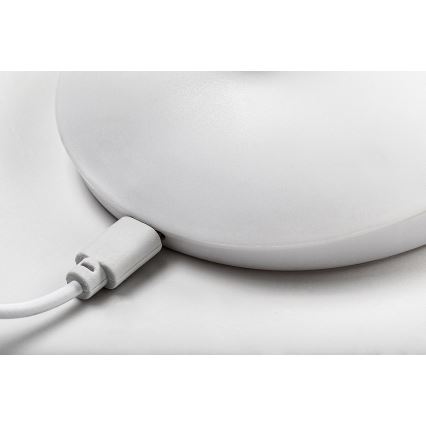 Rabalux - Lámpara de mesa LED regulable y flexible LED/2W/5V blanca