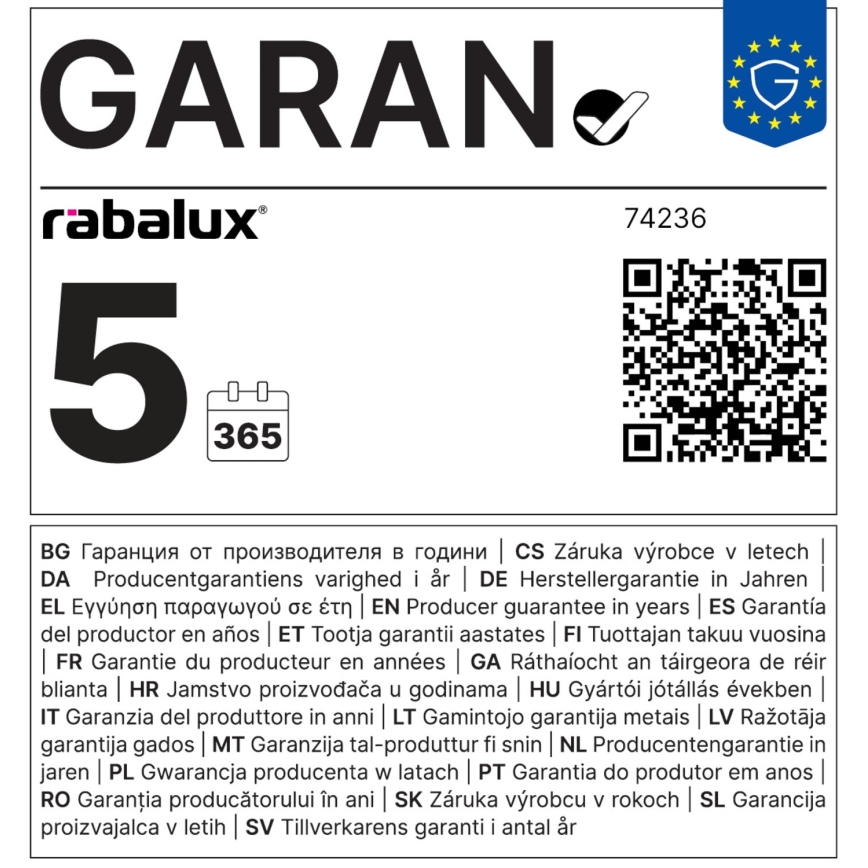 Rabalux - Lámpara de mesa LED flexible y regulable LED/2W/5V rosa
