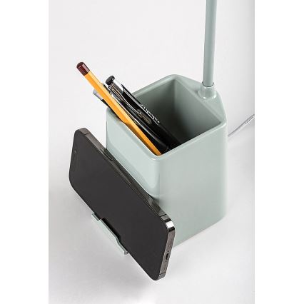 Rabalux - Lámpara de mesa LED regulable LED/6W/230V 5000K azul