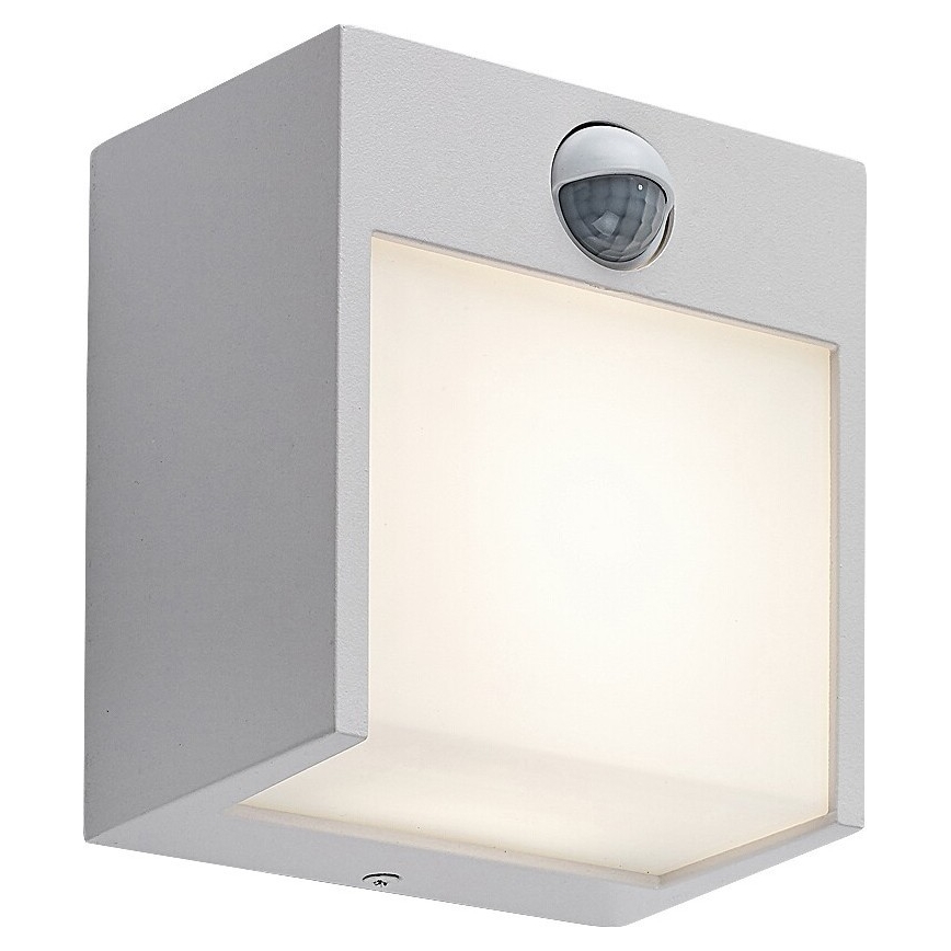 Rabalux - Lámpara de pared LED para exterior con sensor LED/12W/230V blanca IP44