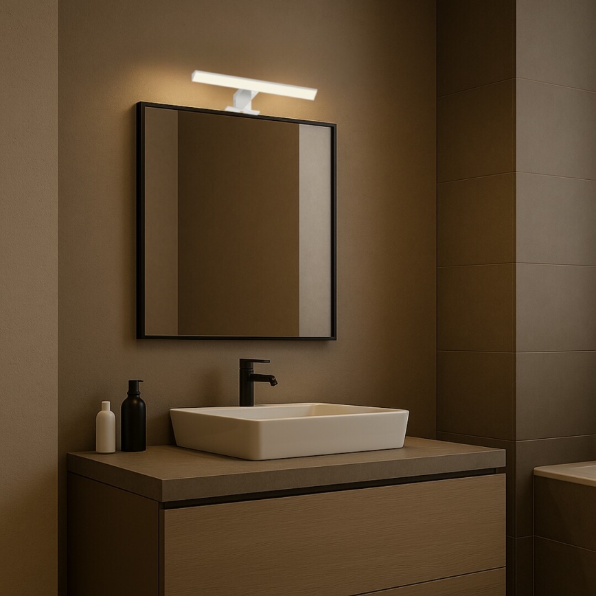 Rabalux - Iluminación para espejo de baño LED/6W/230V IP44 30 cm cromo brillante