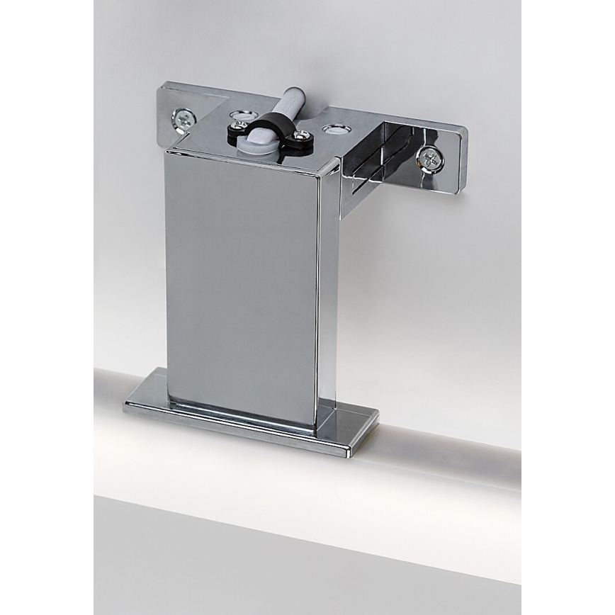 Rabalux - Aplique LED para espejo de baño, 4W/230V, IP44, 20 cm, cromo brillante