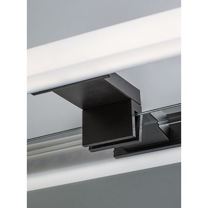 Rabalux - Aplique LED para espejo de baño, 4 W, 230 V, IP44, 20 cm, negro