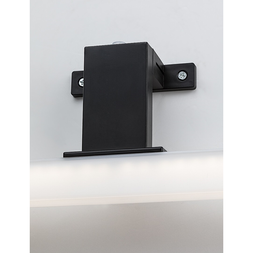 Rabalux - Aplique LED para espejo de baño, 4 W, 230 V, IP44, 20 cm, negro