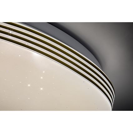 Rabalux - Plafón de techo LED para baño 18W/230V IP44 diámetro 34 cm