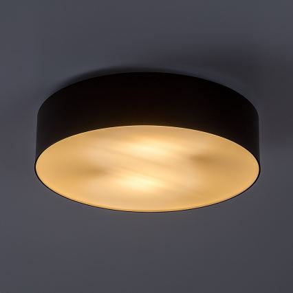 Rabalux - Lámpara de techo exterior 2xE27/9W/230V Ø 29 cm IP43 negra