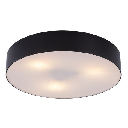 Rabalux - Lámpara de techo para exterior 3xE27/9W/230V, diámetro 39 cm, IP43, negra