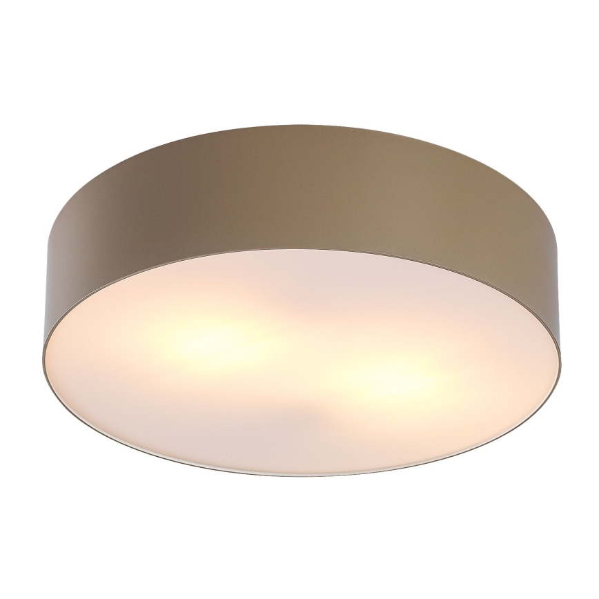 Rabalux - Lámpara de techo para exterior 2xE27/9W/230V Ø 29 cm IP43 beige