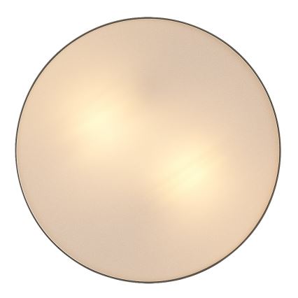 Rabalux - Lámpara de techo para exterior 2xE27/9W/230V Ø 29 cm IP43 beige