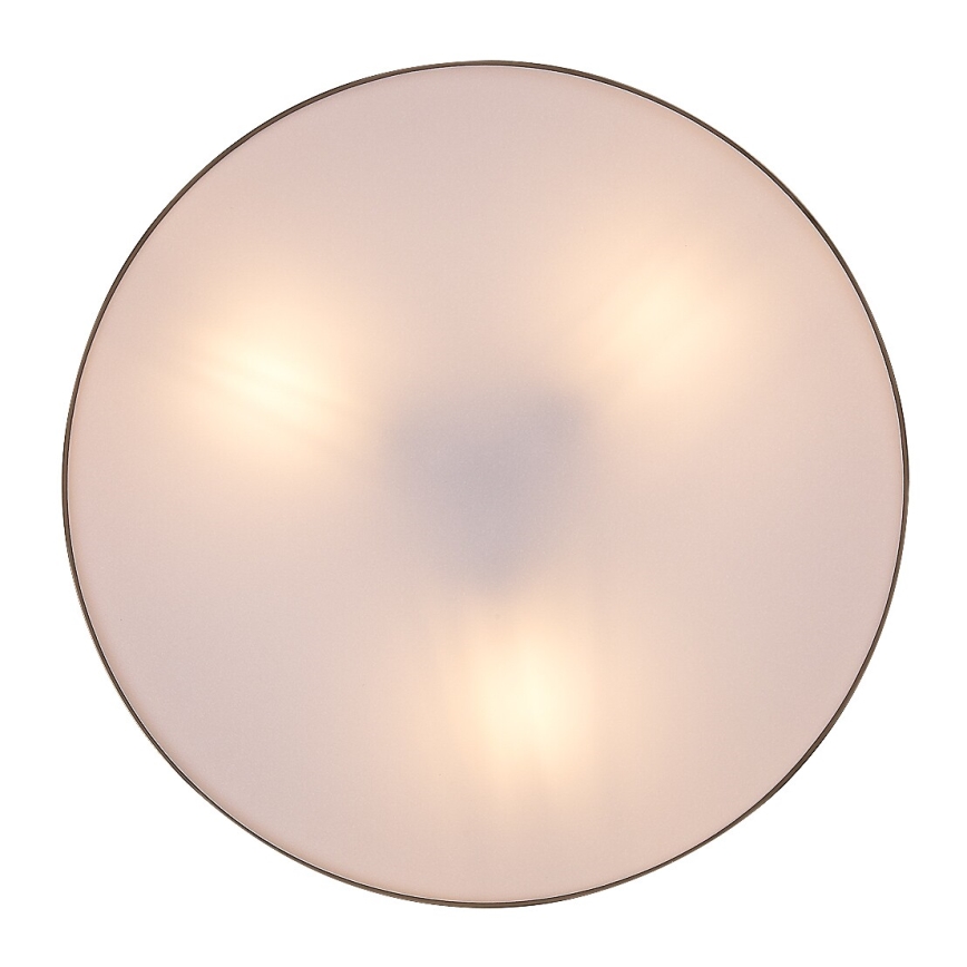 Rabalux - Luminaria de techo exterior 3xE27/9W/230V Ø 39 cm IP43 beige