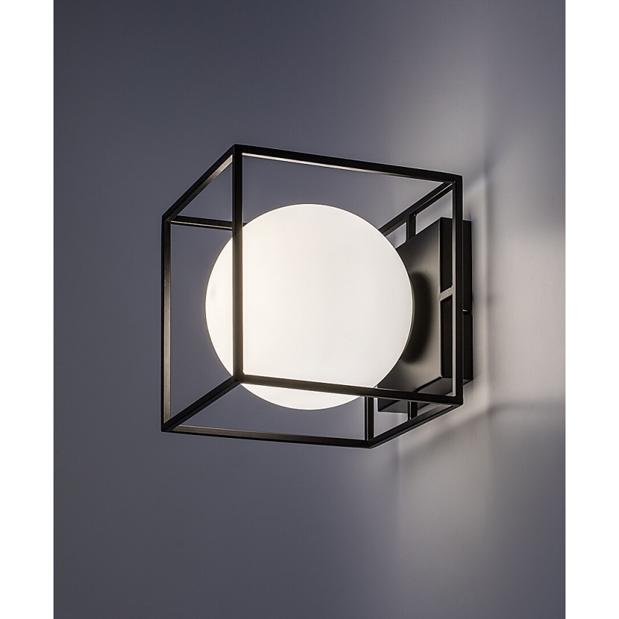 Rabalux - Aplique de pared exterior 1xE14/15W/230V IP44 negro
