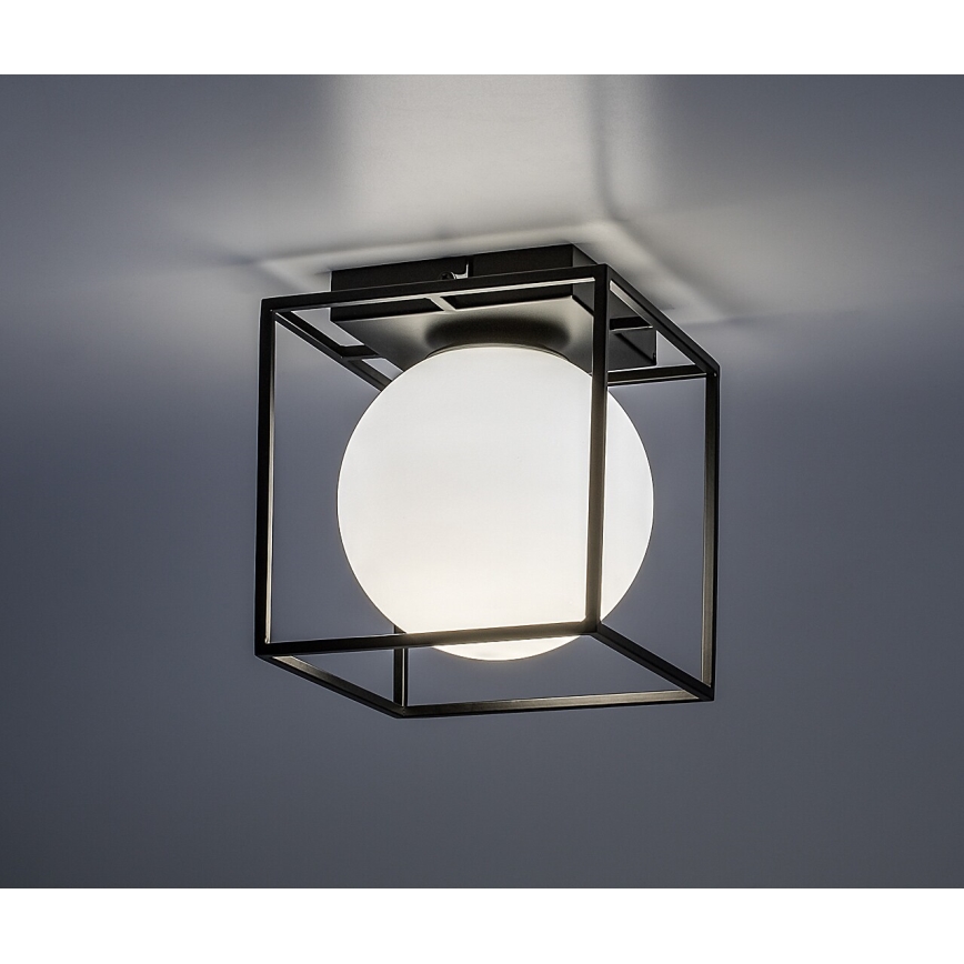 Rabalux - Aplique de pared exterior 1xE14/15W/230V IP44 negro