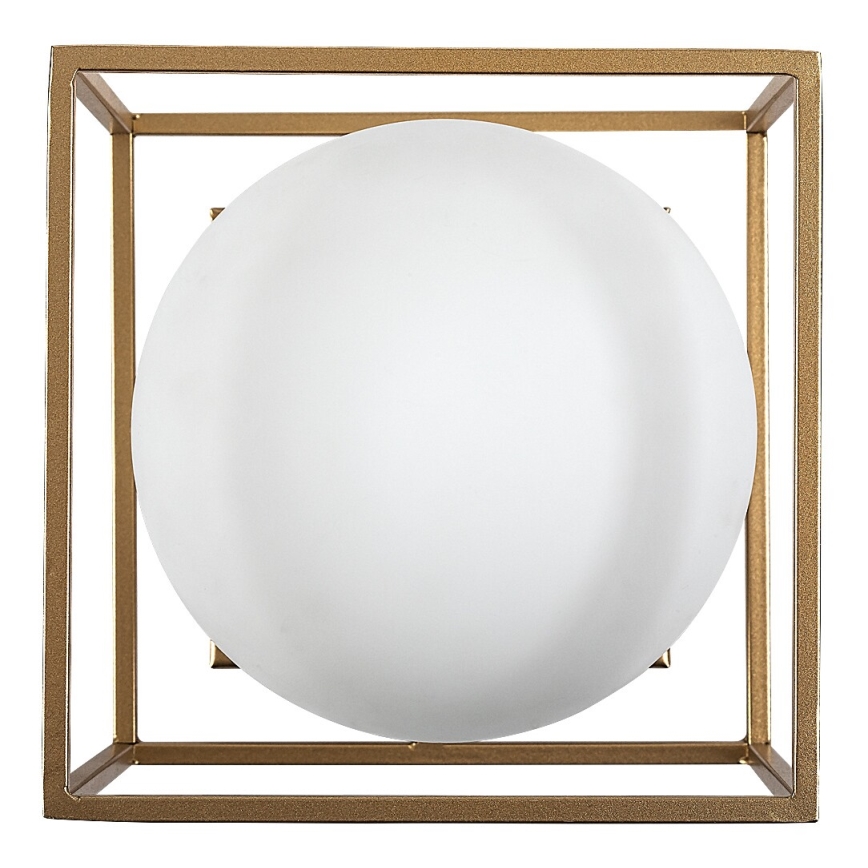 Rabalux - Aplique de pared para exteriores 1xE14/15W/230V IP44 dorado