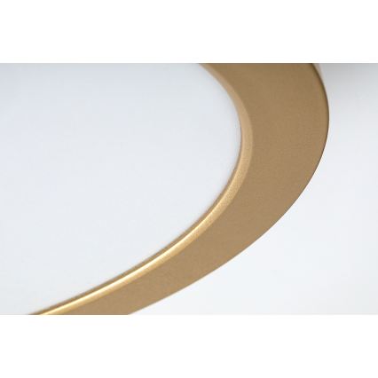 Rabalux - Lámpara de techo para baño LED/24W/230V Ø 22 cm IP44 dorada